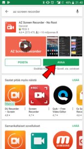 Avaa AZ Screen Recorder