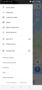 Google Maps ilmoitukset